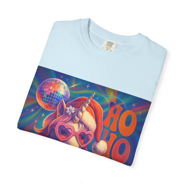 'Ho Ho Ho' Santa Unicorn Unisex T-shirt