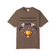 'Achievement Unlocked Haunted House' Unisex T-Shirt