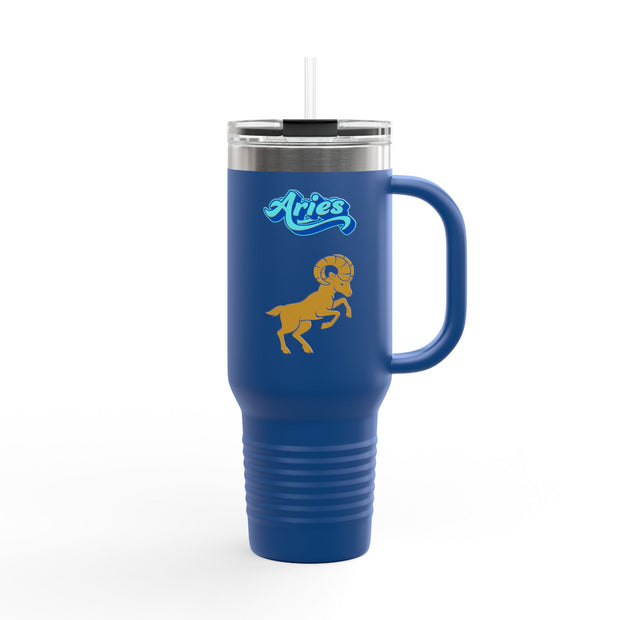 'Aries' Zodiac Insulated Travel Mug, 40oz
