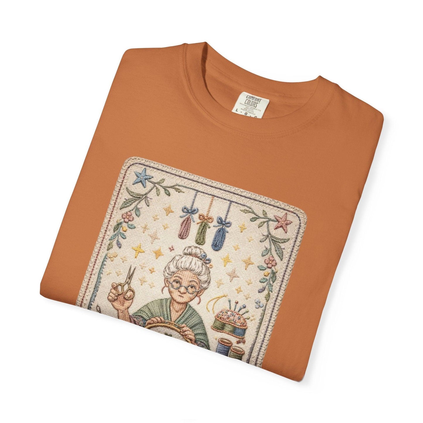 Grandma Hobbies Shirt, Vintage Cross Stitch Tee, Sewing Gift for Her, Embroidery Lover Shirt, Cottagecore Aesthetic