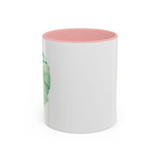 Green Planet Wrapped In A Bow Accent Coffee Mug