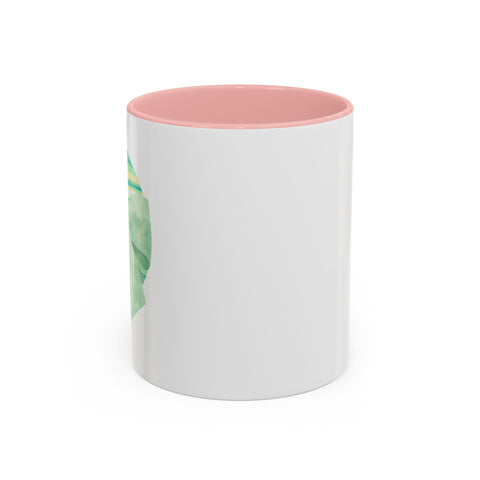 Green Planet Wrapped In A Bow Accent Coffee Mug
