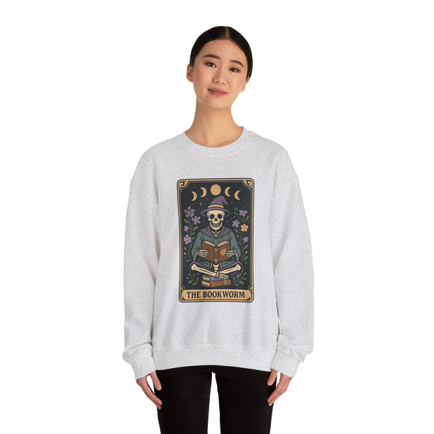 Bookworm Skeleton Crewneck Sweatshirt