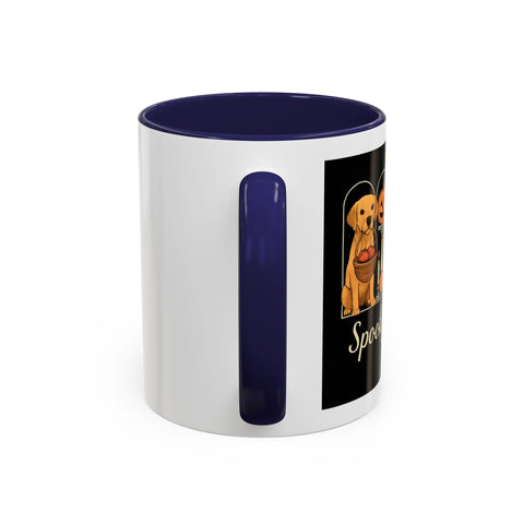 Spooky Season Golden Retriever Accent Coffee Mug