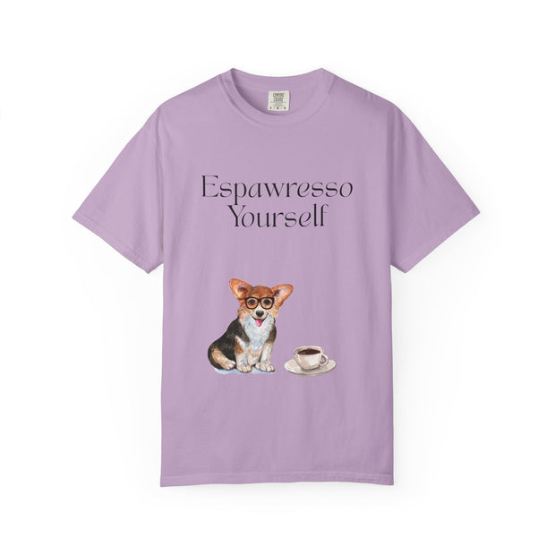 'Espawresso Yourself' Corgi Unisex T-Shirt