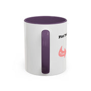 'Plot Twist Energy' Accent Coffee Mug