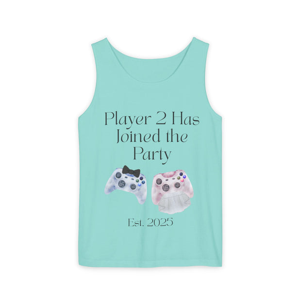 'Player 2 Has Joined the Party' 'Est. 2025' Unisex Tank Top