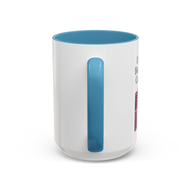 'I Like Big Books and I Cannot Lie' Accent Coffee Mug
