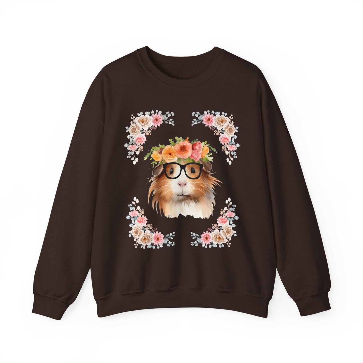 Geeky Goddess Guinea Pig Unisex Crewneck Sweatshirt