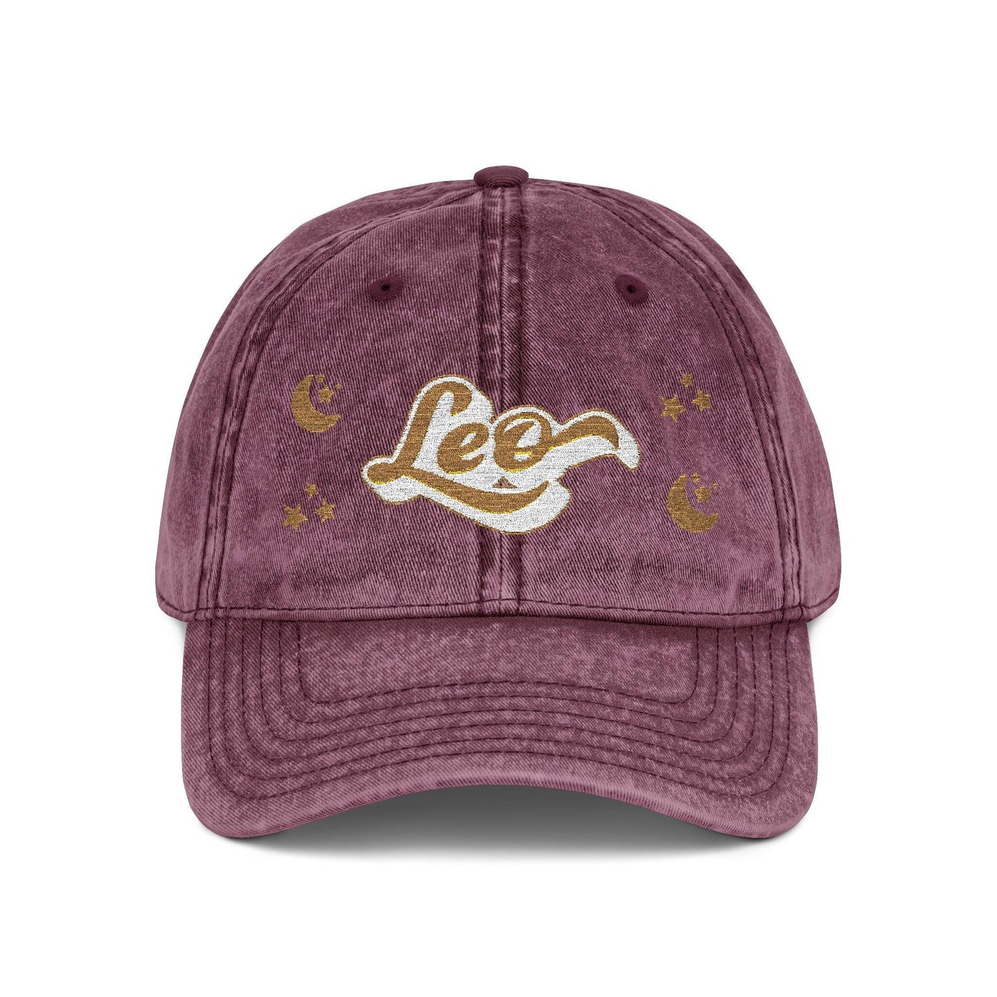 'Leo' Vintage Embroidered Cap