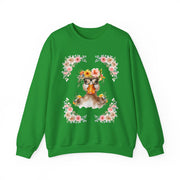 Geeky Goddess Duck Unisex Crewneck Sweatshirt