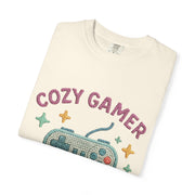 Cozy Gamer T-Shirt, Unisex Retro Gaming Tee, Video Game Lover Shirt, Perfect for Gamers, Gift for Birthdays and Holidays