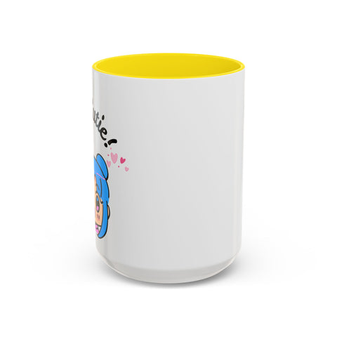 'Hi Cutie' Accent Coffee Mug
