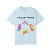 'Energy Drink Activated' Gamer Unisex T-Shirt