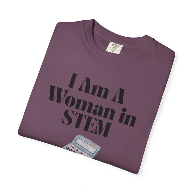 'I Am A Woman STEM' Mathematics Unisex T-Shirt