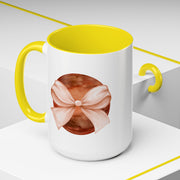 Mars Wrapped In A Bow Accent Coffee Mug