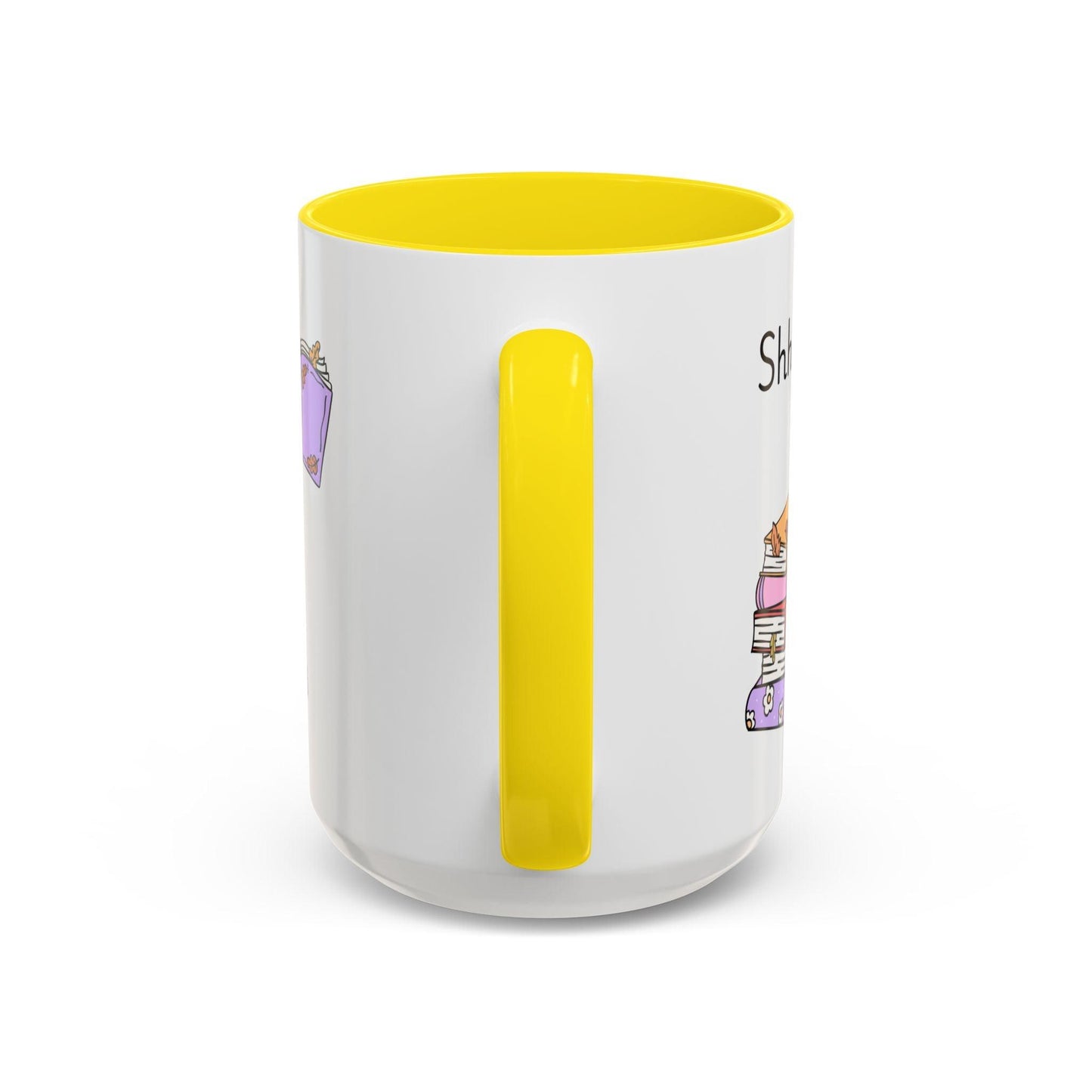 'Shhh...I'm Plotting' Accent Coffee Mug