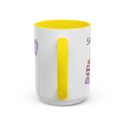 'Shhh...I'm Plotting' Accent Coffee Mug