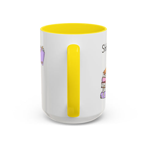'Shhh...I'm Plotting' Accent Coffee Mug