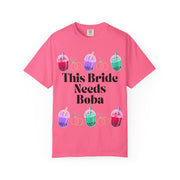 'The Bride Needs Boba' Unisex T-Shirt