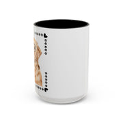 Geeky Good Golden Retriever Accent Coffee Mug