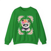 Geeky Goddess Panda Unisex Crewneck Sweatshirt