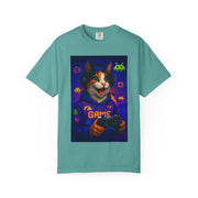 Game On Tricolored Cat Unisex T-shirt