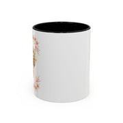 Geeky Goddess Pug Accent Coffee Mug