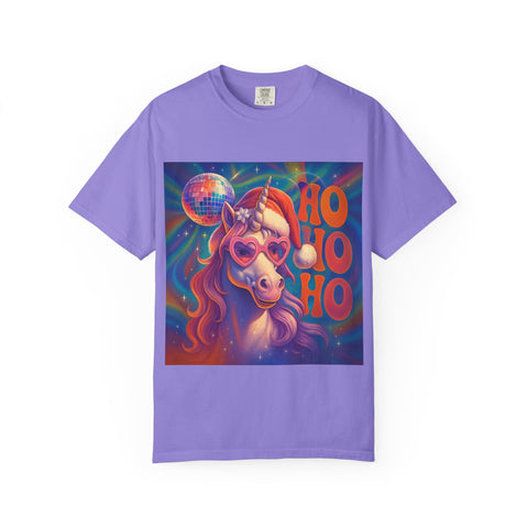 'Ho Ho Ho' Santa Unicorn Unisex T-shirt