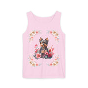 Geeky Goddess Yorkie Unisex Tank Top