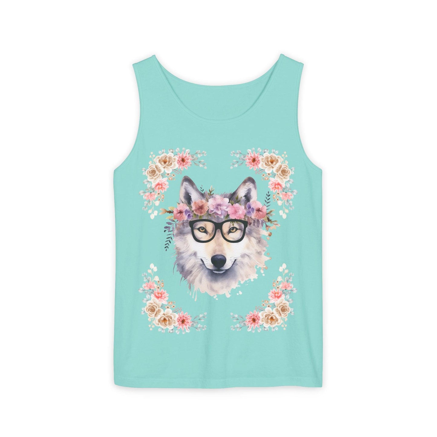 Geeky Goddess Wolf Unisex Tank Top