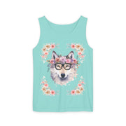 Geeky Goddess Wolf Unisex Tank Top