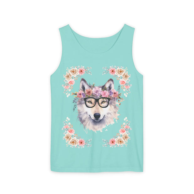 Geeky Goddess Wolf Unisex Tank Top