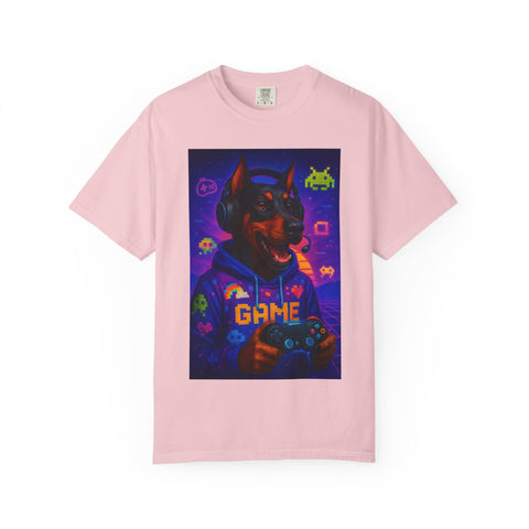Game On Doberman Unisex T-Shirt