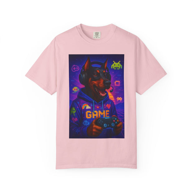 Game On Doberman Unisex T-Shirt