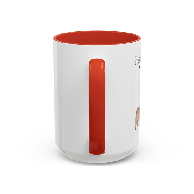 'Espawresso Yourself' Pug Accent Coffee Mug