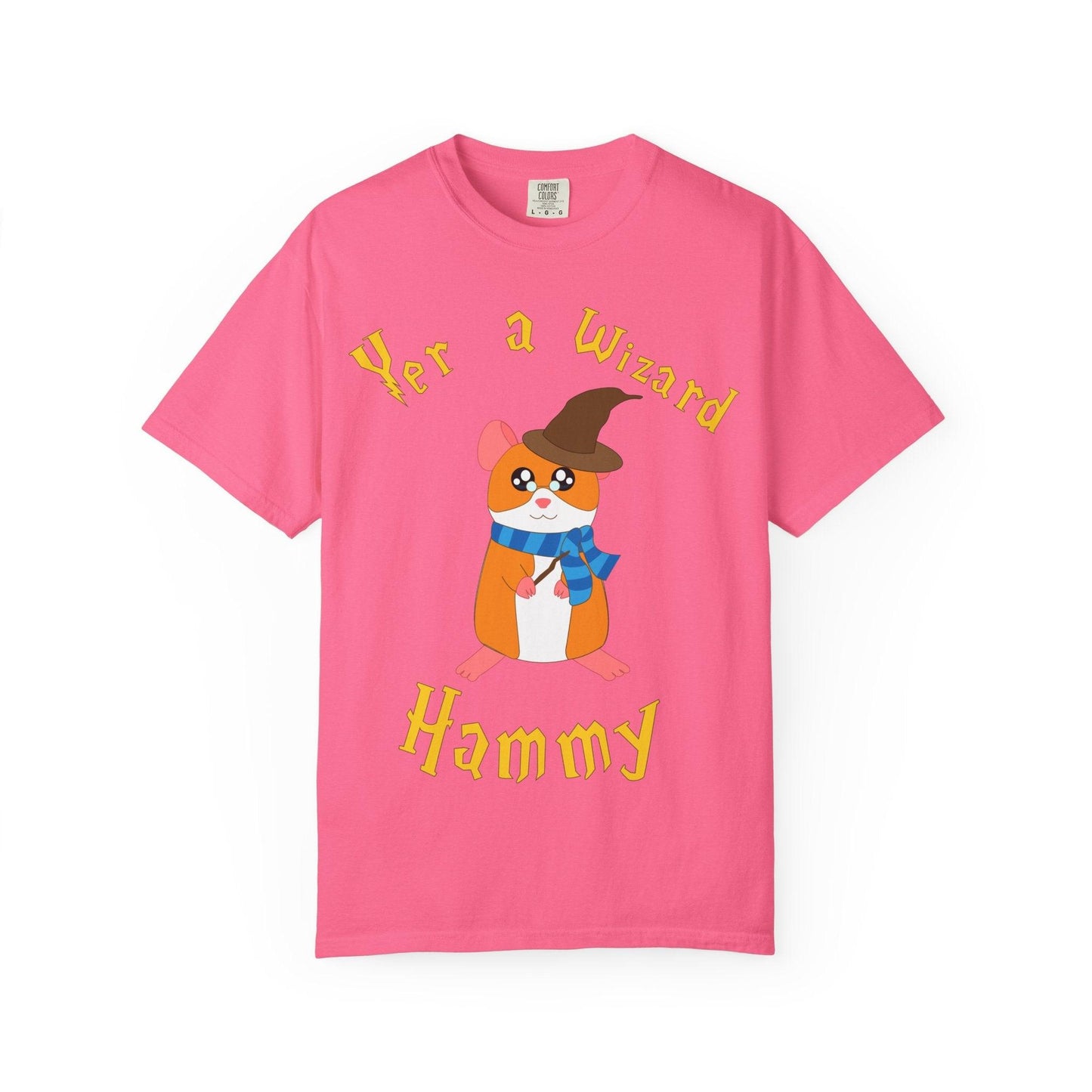 Hammy the Wizard Hamster T-Shirt | Cute Wizard Hamster Illustration