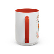 Geeky Goddess Gray Cat Accent Coffee Mug