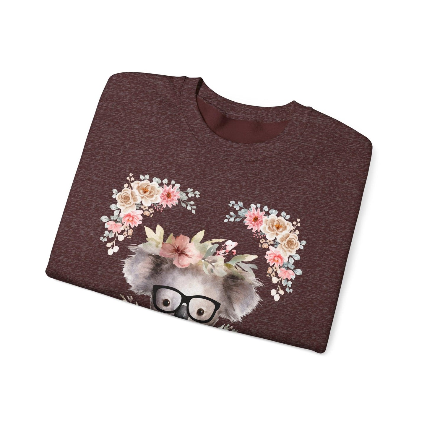 Geeky Goddess Koala Unisex Crewneck Sweatshirt