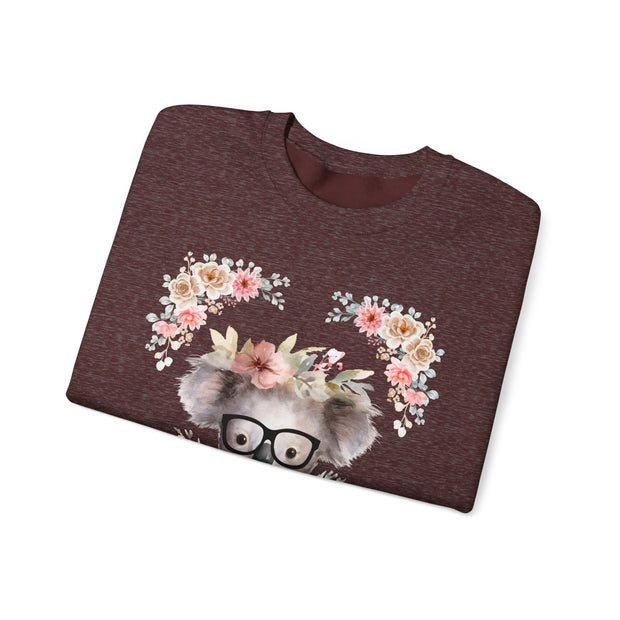 Geeky Goddess Koala Unisex Crewneck Sweatshirt