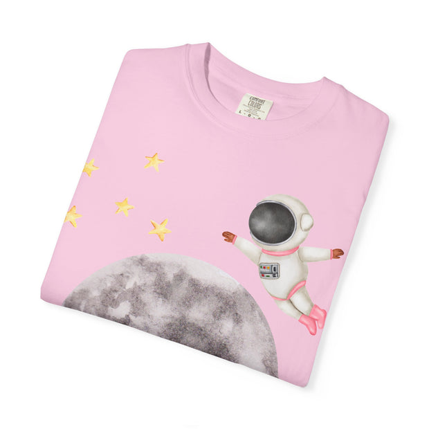 Astronaut Flying To The Moon Unisex T-Shirt