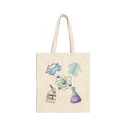 Lab Life Cotton Canvas Tote Bag