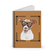 Geeky Good Jack Russell Spiral Notebook