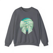Green Planet Wrapped In A Bow Unisex Crewneck Sweatshirt