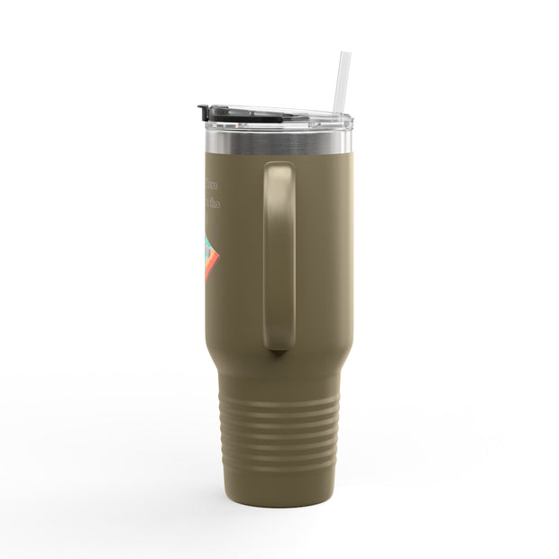 'Just One More Chapter (On The Beach)' Insulated Travel Mug, 40oz