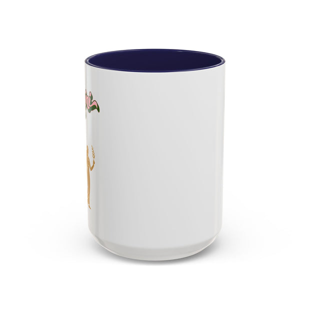 'Gemini' Zodiac Accent Coffee Mug