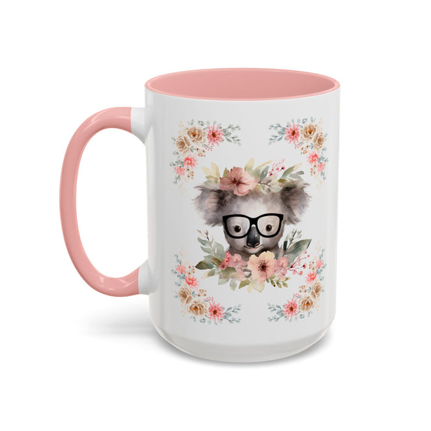 Geeky Goddess Koala Accent Coffee Mug