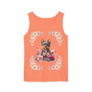 Geeky Goddess Yorkie Unisex Tank Top