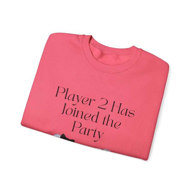 'Player 2 Has Joined The Party' 'Est. 2026' Unisex Crewneck Sweatshirt
