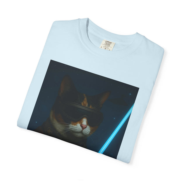 Star Paws Tricolored Cat Unisex T-Shirt